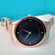 Original watch face of Wear24 smartwatch. It dims after a few seconds to preserve battery power.