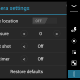 Still shot options