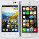 Beside a white iPhone 5