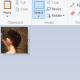 You should now see your cropped image in Paint.
