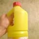 Cleaning product bottles
