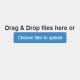 Drop your podcast MP3 file into the window.