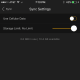 Select whether or not you want to use cellular data to sync content to your device, and also whether you want to put a capacity limit on the amount of synced content on your device.