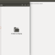 The Files application opens directly to the new folder you created. The folder you created will be unlocked by default.