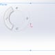 Line tool selected from the right-click work-space contextual menu