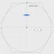 Setting the radius of the circumscribed polygon