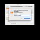 Enter the administrator credentials that can update the certificate settings