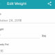 Though measurements automatically sync, you can edit them—at least the weight part. There is, however, no explanation about your body fat percentage (whereas the PICOOC MINI provides some explanatory text on each feature).