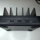 Front view of Vogek Five Port Charging Station.