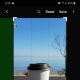 Once satisfied with the crop, tap save in the top right corner of the screen.