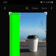 On the edit screen, drag the white corners in to fit the image.