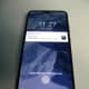 The phone is equipped with a fingerprint scanner.