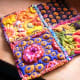 Sew pillows together in panels