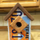 License Plate Birdhouse