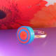 Paper quilled ring