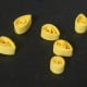 Make five teardrop coils and one closed coil to create a daffodil flower.