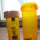 Thread bobbins stack perfectly in skinny pill bottles. If you have a lot of them, consider sorting and labeling them by color.