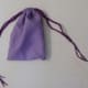 Finished drawstring bag
