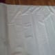Measure and cut a shower curtain to fit the mast of the raft.