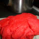 Kneading the playdough is the final step before playing.