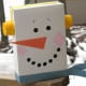 Cereal Box Snowman