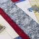 Measure the 'frame line' and mark with pins for the third frame. Pin the third strip.