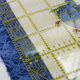 Using the sewn and ironed inside edge of the first strips as a guide, measure out the width of the inner frame and pin along the ruler's edge. Sew the second frame in the same order you did the first four strips - in my case, sides first.