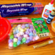 The supplies you need to make an alien spaceship.