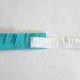Attach the two fringed paper strips together