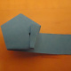 folded behind