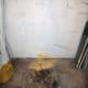 Clearing a space to place the temporary storage units