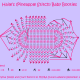 Haile's (Pineapple Stitch) Baby Booties Chart Pattern