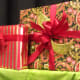 Bows that match wrapping paper