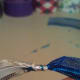 Twist those ribbons together really tight so they don't come apart.