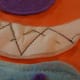Use a contrasting thread to add teeth to toy's face.