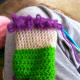Loop stitch for bangs