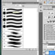 4. With the paintbrush tool pick a soft circle brush and paint outside the selected circle.