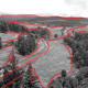 Lines of the composition are easier to see with no colors. Squint at the scene to filter out colors and see contrast better.
