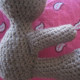 Sewn on arm