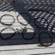 Wind withes into loops and tie them. Let them dry to stiffen up. I'll clean the leaves off later.