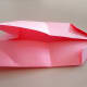 Close the top flap. You will see the corner is now on the inside.