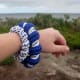 Create a few cellini spiral bracelets in complimentary colours and wear them together!