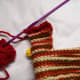Work towards the front of the head and work through both sides, keeping the opening closed.