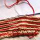 Bind off on one side for back of hen.