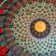 Ceiling detail in the World Showcase.