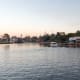 One of the many across the lake views at Epcot.