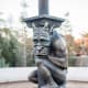 There are so many neat little touches in the Disney Parks, such as this gargoyle outside of the Beast's Castle.