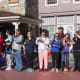 Part of the experience of watching the parades at Disney is gathering with tons of people who are also taking lots of pictures.