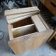 Oak floorboards cut and ready to fit into place.