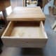Drawer slides into position.